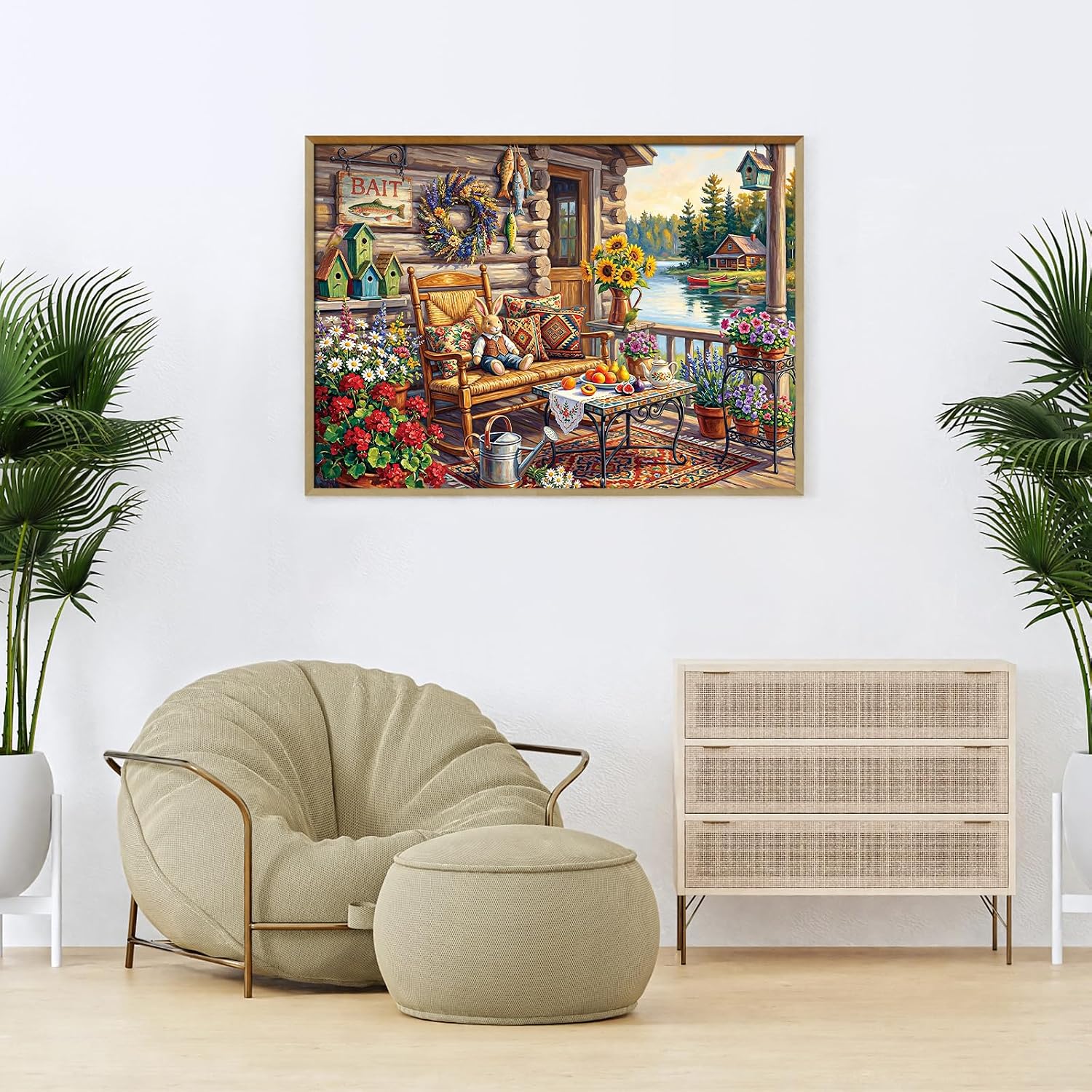 Detalle 2 de HUADADA 500-Piece Jigsaw Puzzle