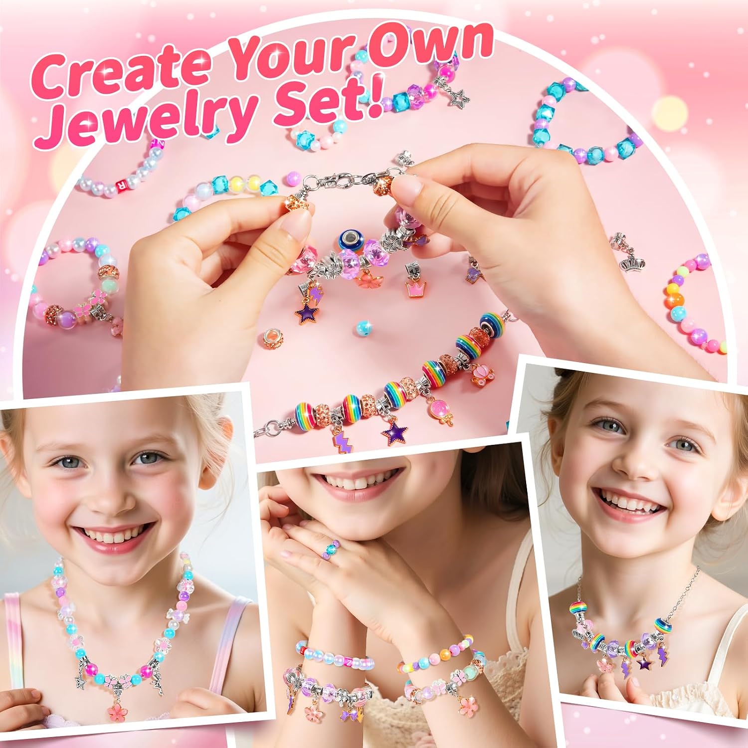 Detalle 2 de BLmukce Kit de création de bijoux pour enfants