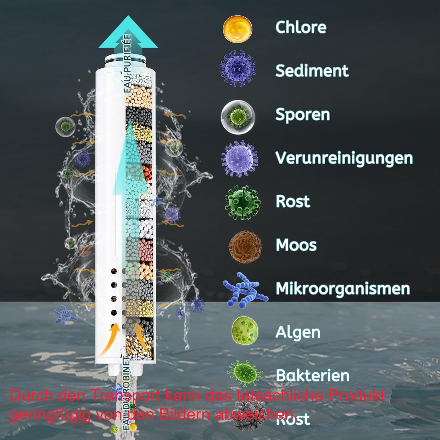 Thumbnail 1 de BECMai Pommeau de douche 1,5 m