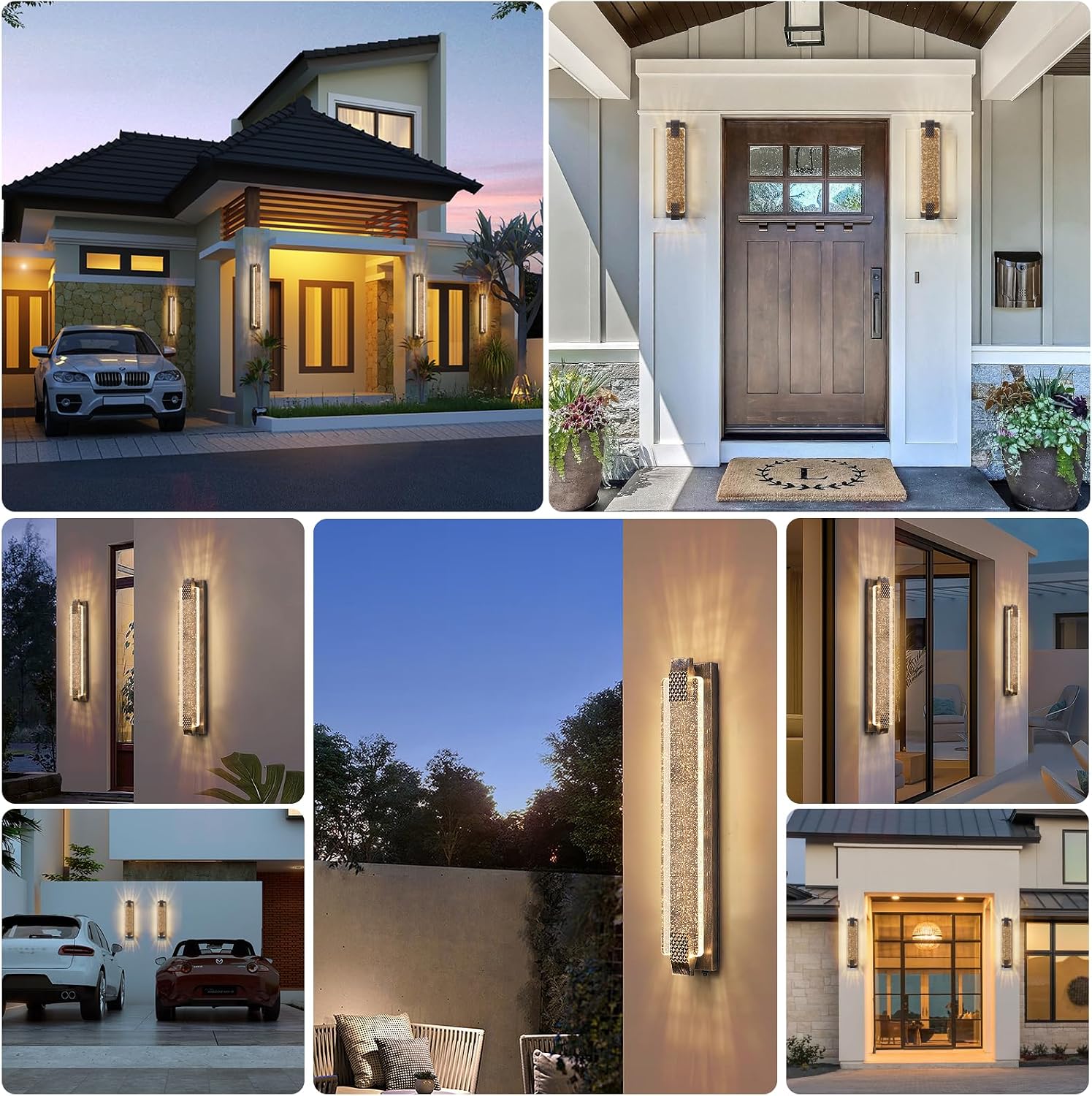 Detalle 2 de Camuucci Outdoor Wall Light 31.1-Inch
