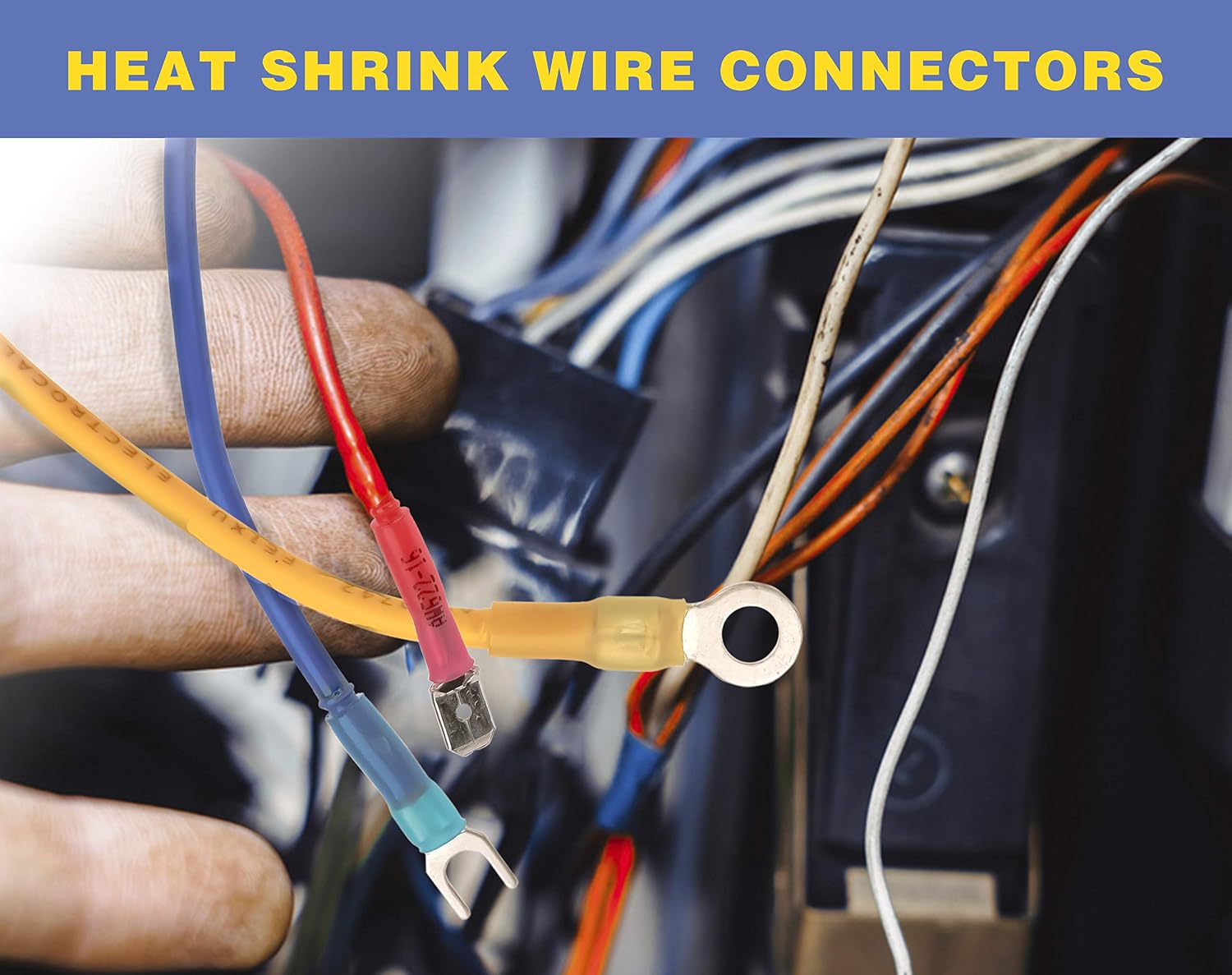 Thumbnail 5 de haisstronica HS 520-Piece Heat Shrink Wire Connectors, 22–10 AWG