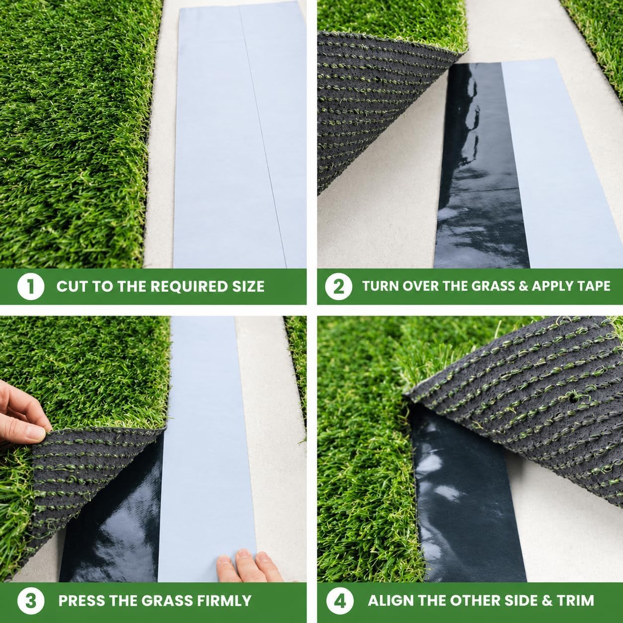 Thumbnail 6 de LLPT AG640 Artificial Grass Seam Tape, 6" x 40 Feet, Butyl Adhesive