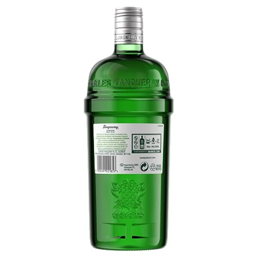 Detalle de Tanqueray London Dry Gin – aromatischer 4-fach destillierter Gin, 43,1% vol, 1000 ml