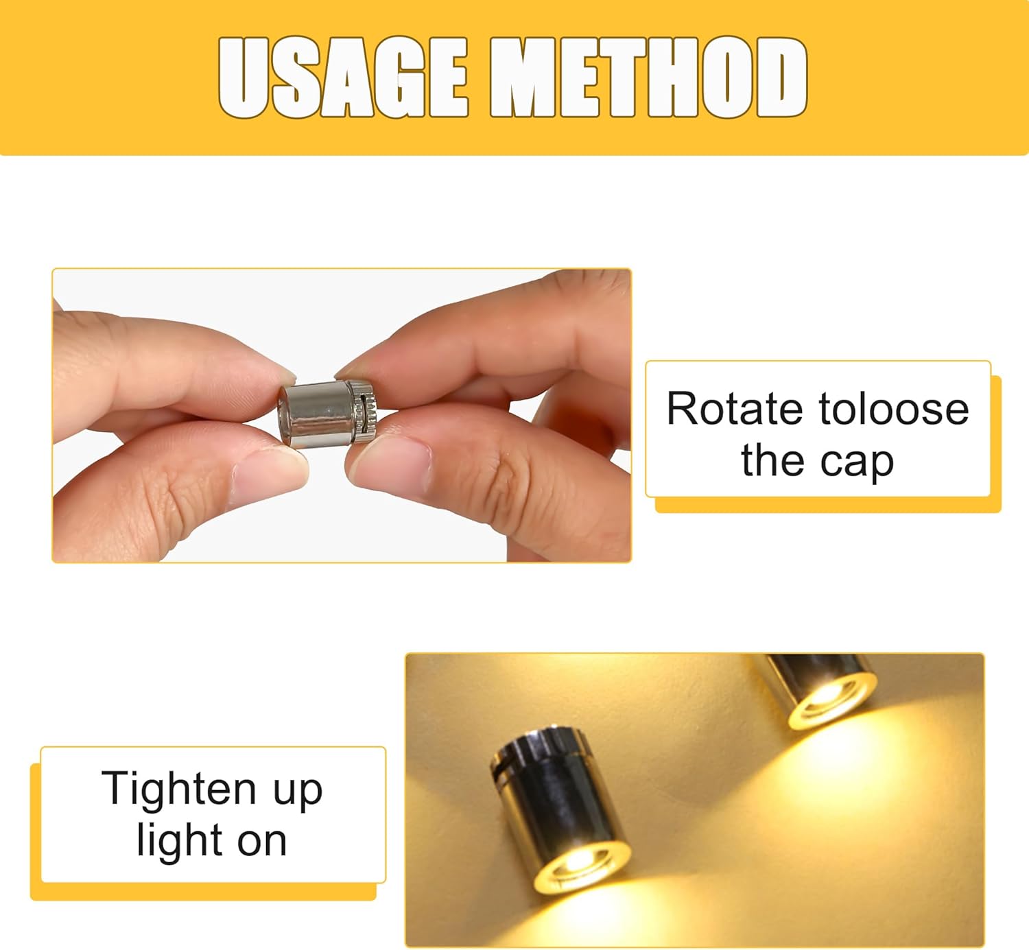 Thumbnail 2 de Joycabin 30 Mini-LED-Lichter für Puppenhäuser (Warmweiß, nicht blinkend) – zum Basteln & Dekorieren