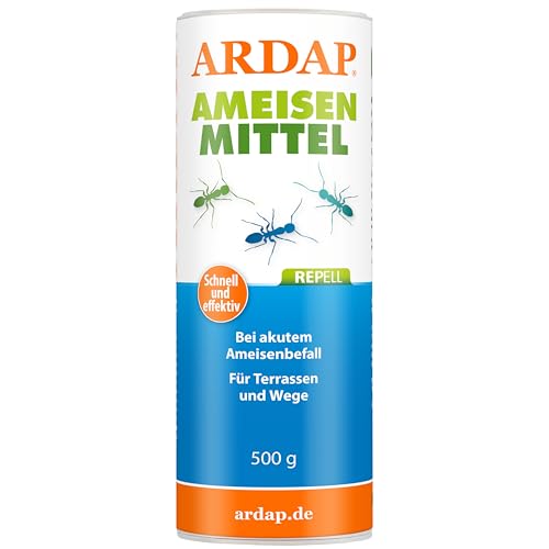 Detalle de ARDAP Repell Ameisenmittel 500g – Ameisenpulver mit Sofort- & Nestwirkung