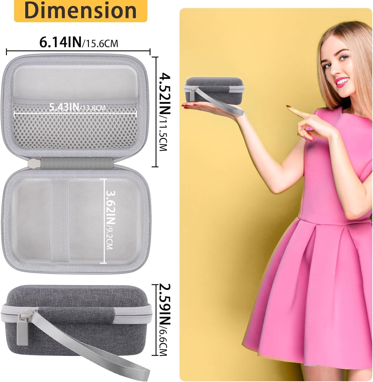 Thumbnail 5 de co2CREA Case for Instax Mini Link 3