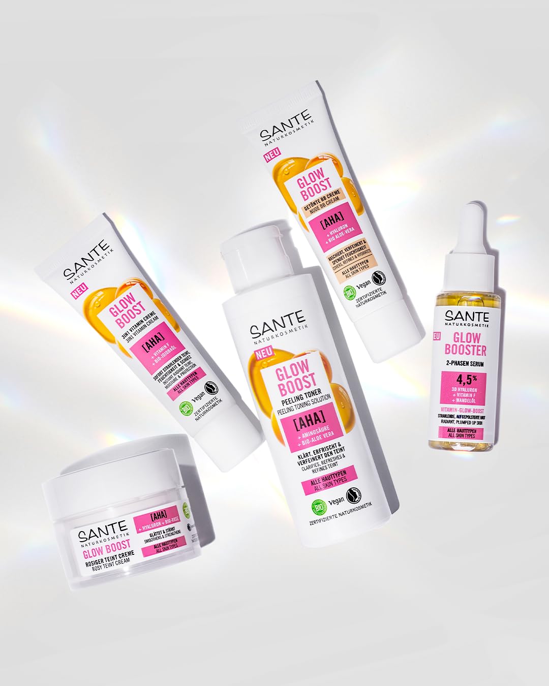 Thumbnail 4 de SANTE Glow Boost Rosiger Teint Creme 50 ml