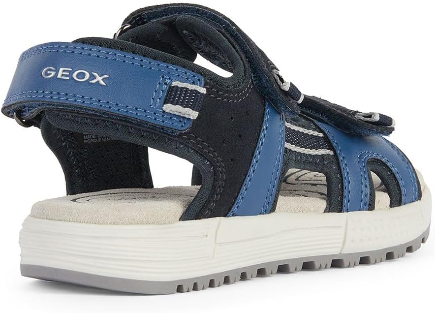 Detalle de Geox Jungen J Sandal Alben Boy ASandal – zuverlässige Kindersandale für den Sommer