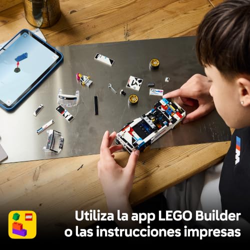 Thumbnail 7 de LEGO Speed Champions BMW M3 (E30) 77263, maqueta de carreras con piloto
