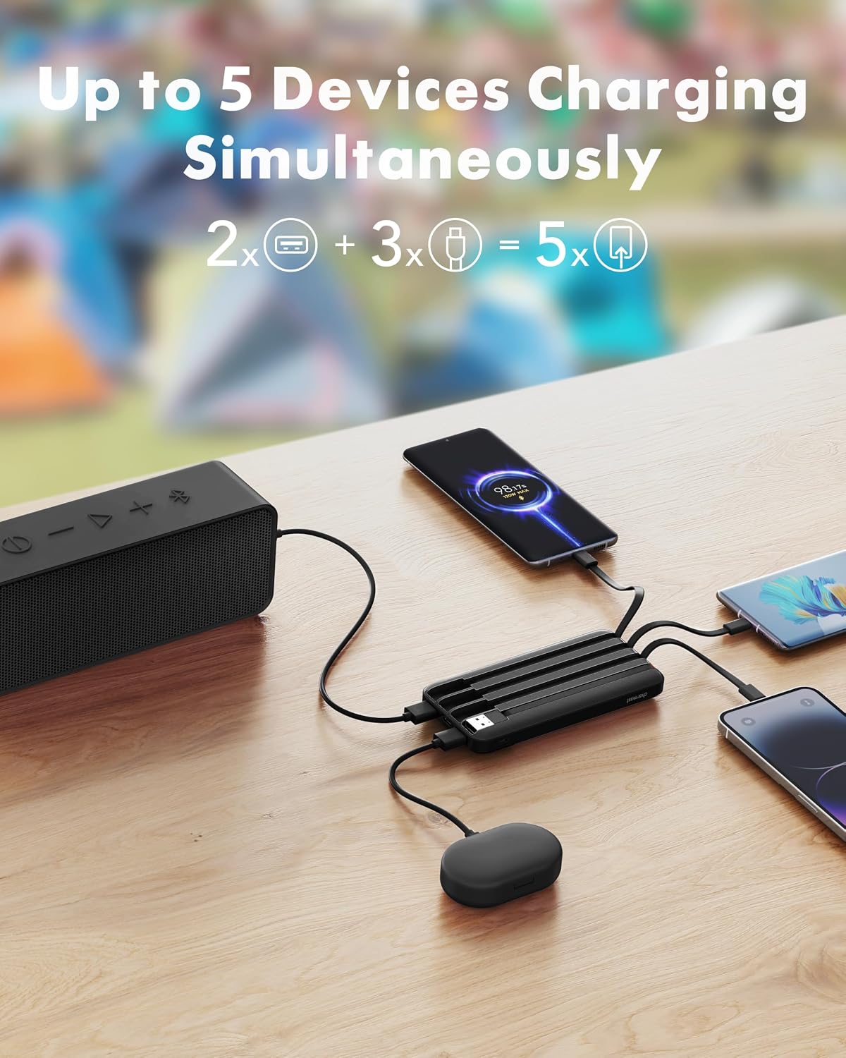 Thumbnail 2 de Charmast Power Bank 20000 mAh ricarica rapida 22,5W