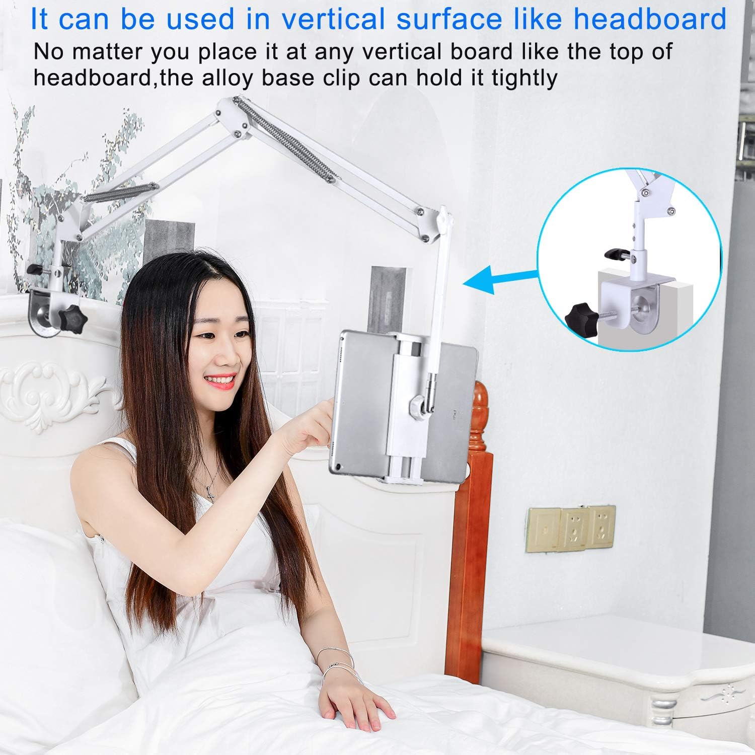 Detalle de Adjustable Foldable Tablet Stand 360° Rotation