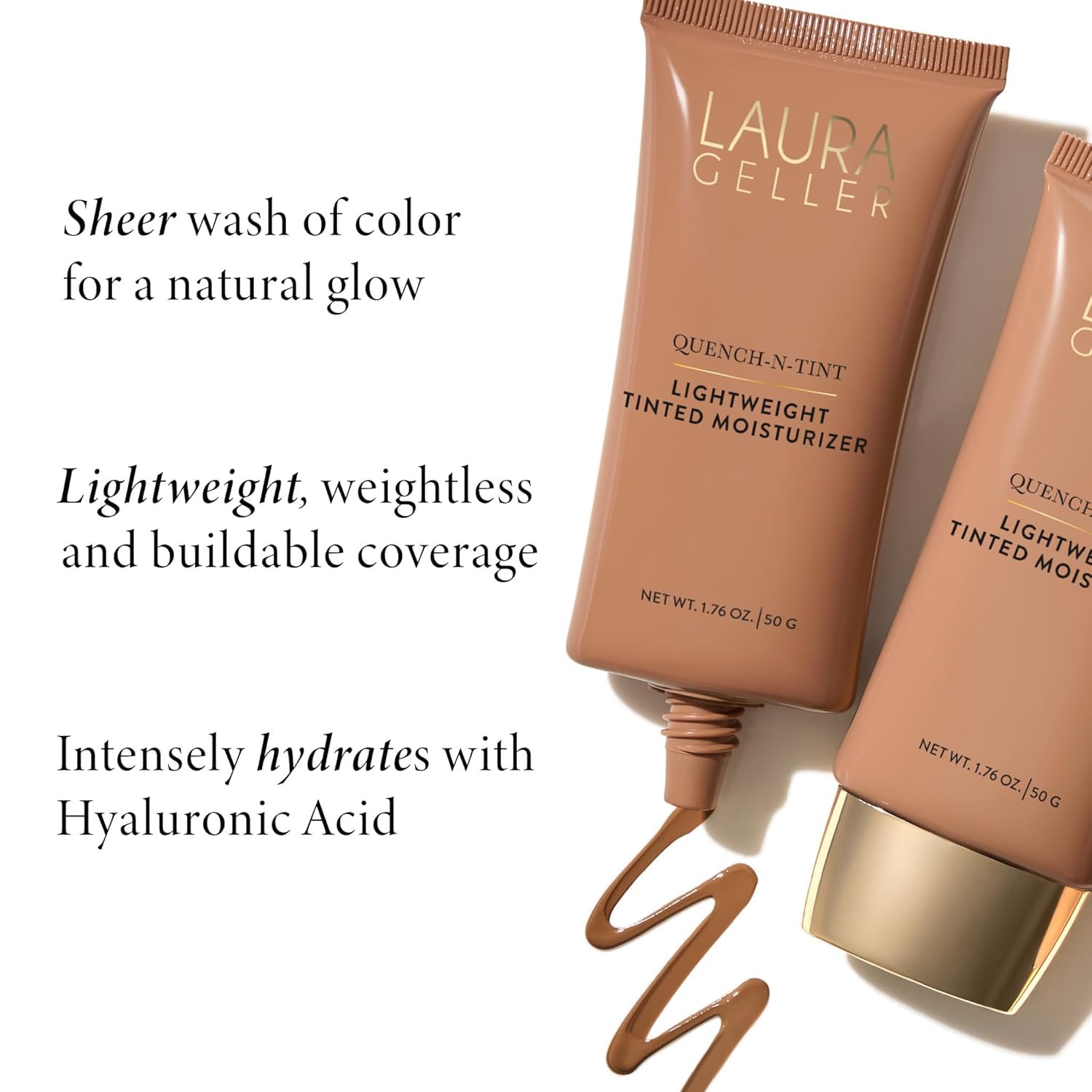 Thumbnail 2 de Laura Geller New York Quench-n-Tint Tinted Moisturizer in 01 Porcelain/Fair