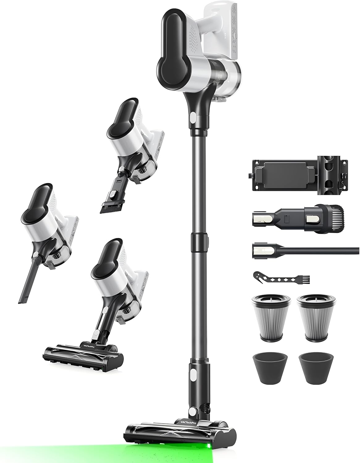 Detalle de VACTechPro F02 Lite cordless vacuum 40KPa