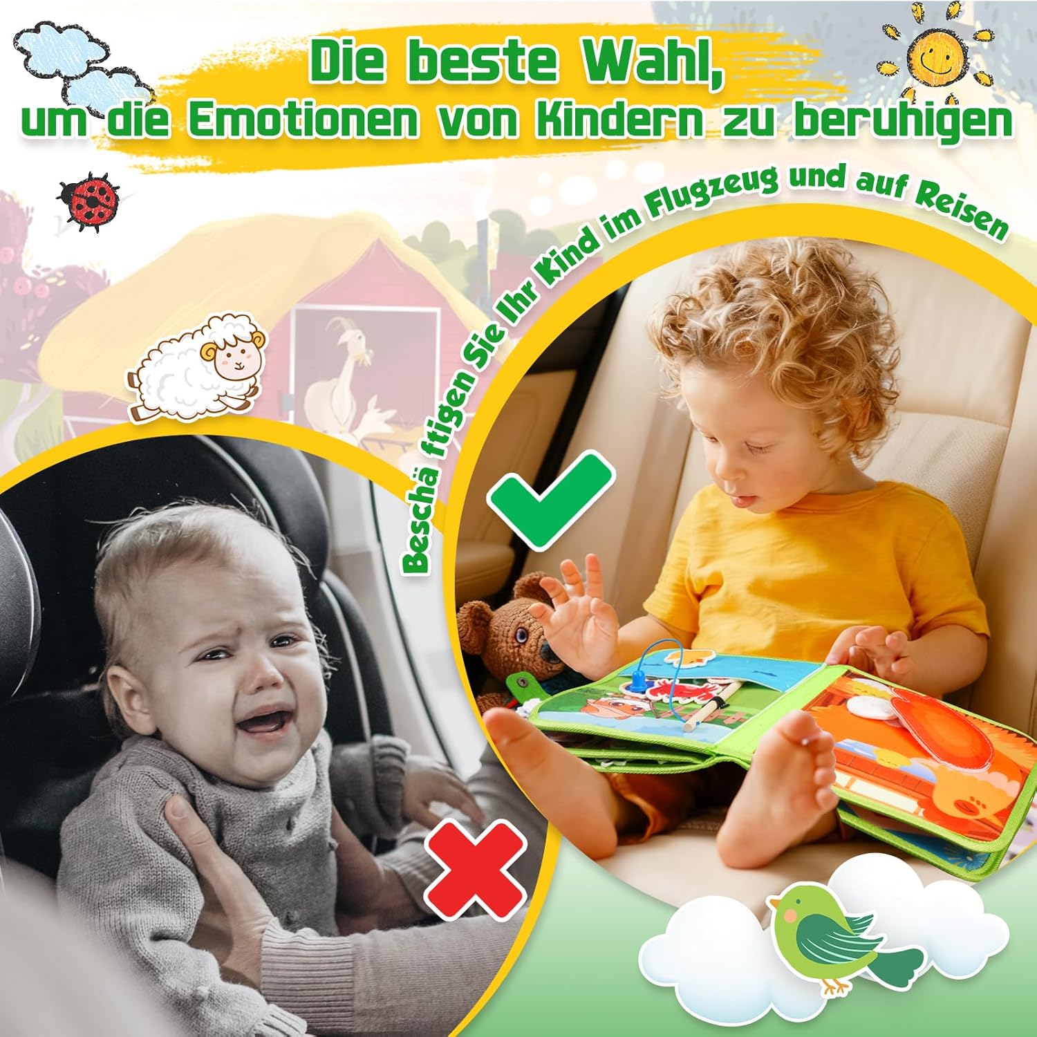 Thumbnail 3 de ZOOI Busy Board Montessori Spielzeug ab 1 Jahr