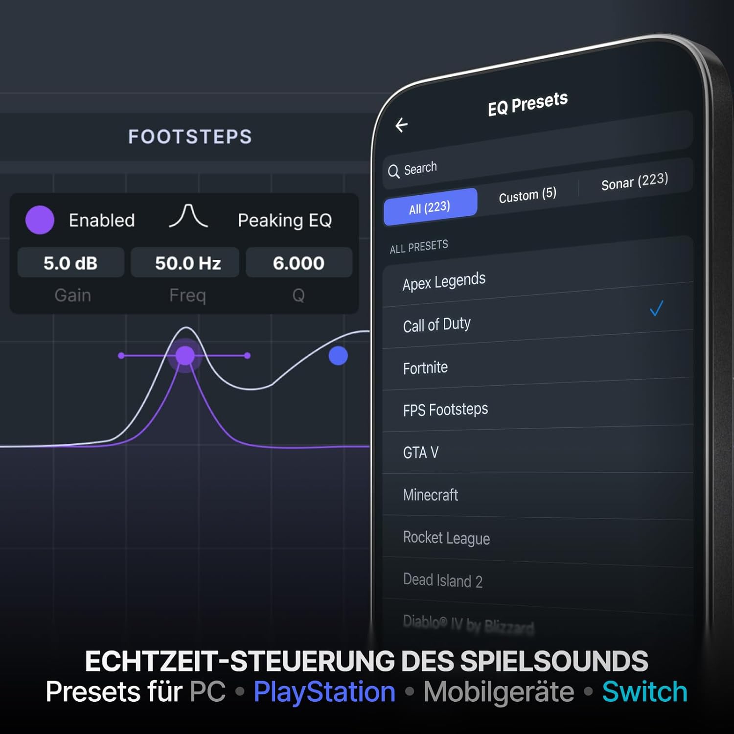 Thumbnail 2 de SteelSeries Arctis Nova 7 Wireless Gen 2 Multi-Plattform-Gaming-Headset (Echtzeit-App-Steuerung, bis zu 50+ Std. Akku, 2,4 GHz & Bluetooth parallel)