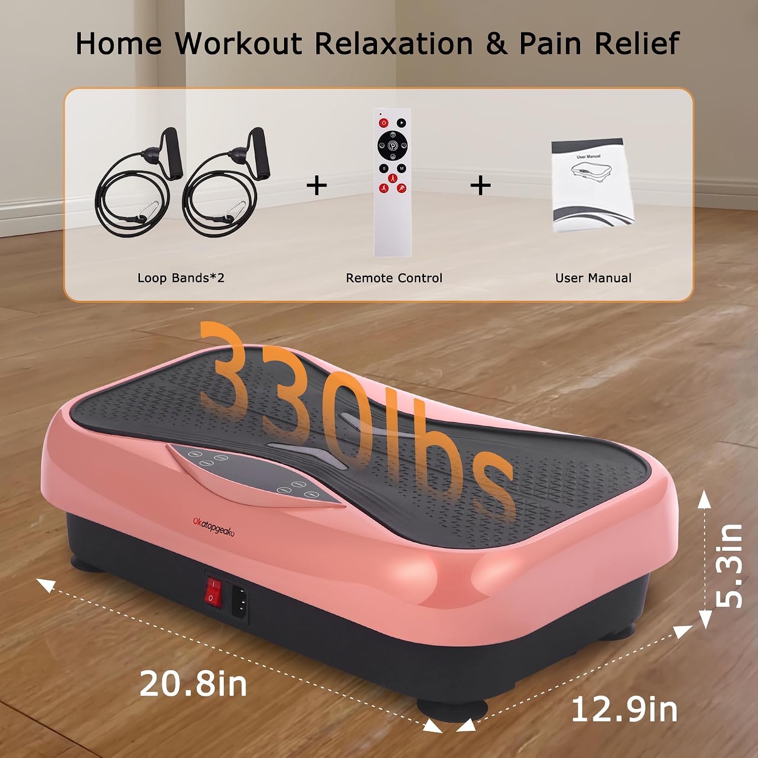Thumbnail 5 de Whole Body Vibration Plate 1-180 Speeds