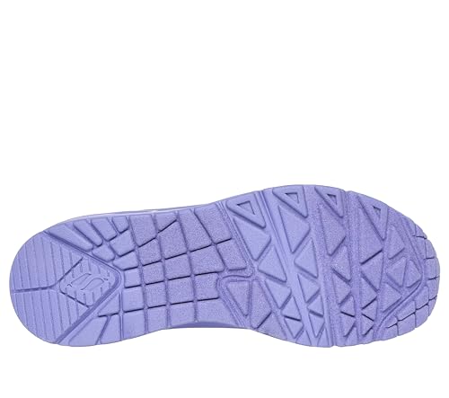 Detalle 2 de Skechers Damen Uno Stand On Air Trainers Lilac Durabuck/Mesh – 39,5 EU