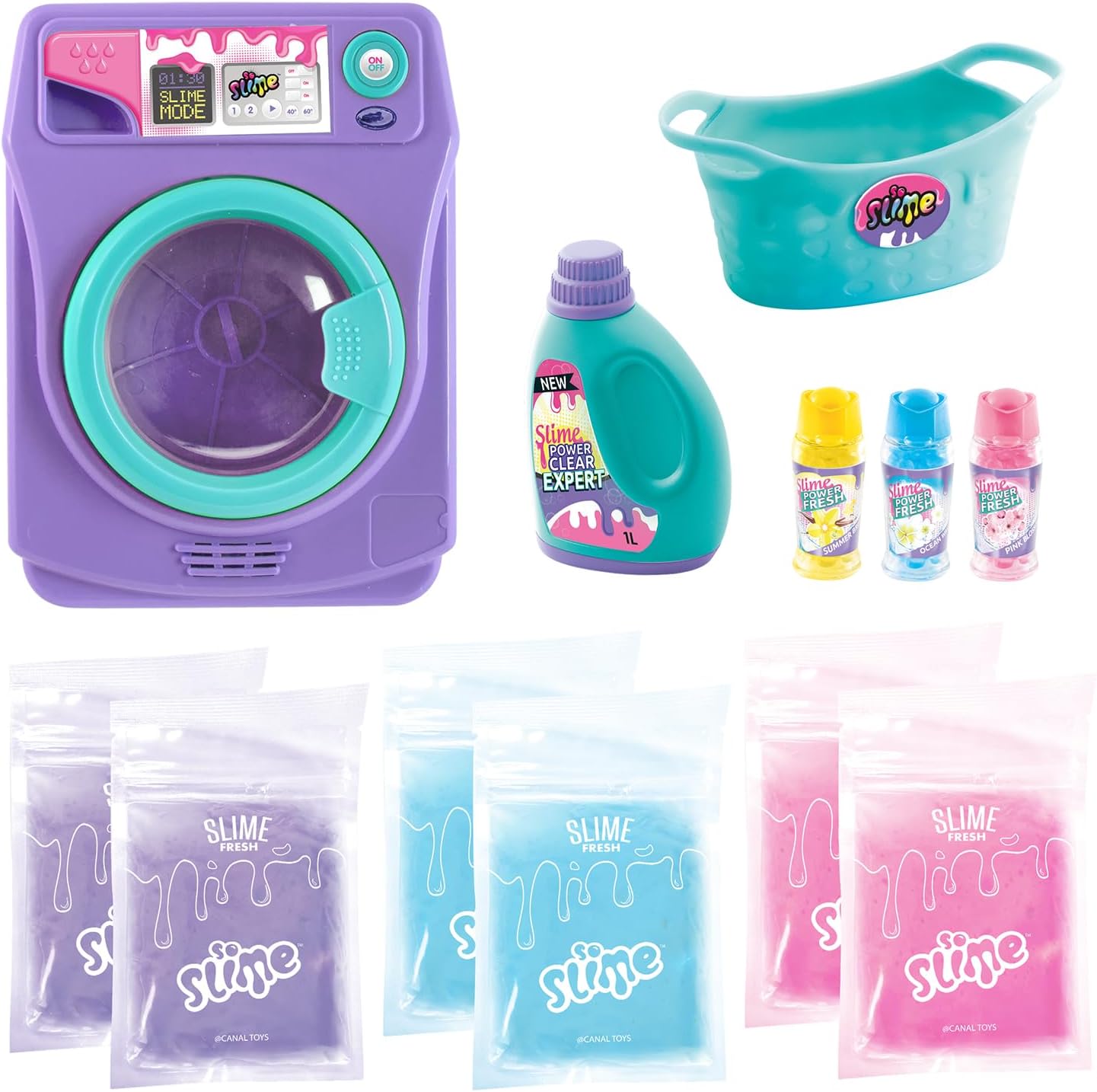 Detalle de Canal Toys La lavatrice di Slime – So Fresh – SSC 244, viola