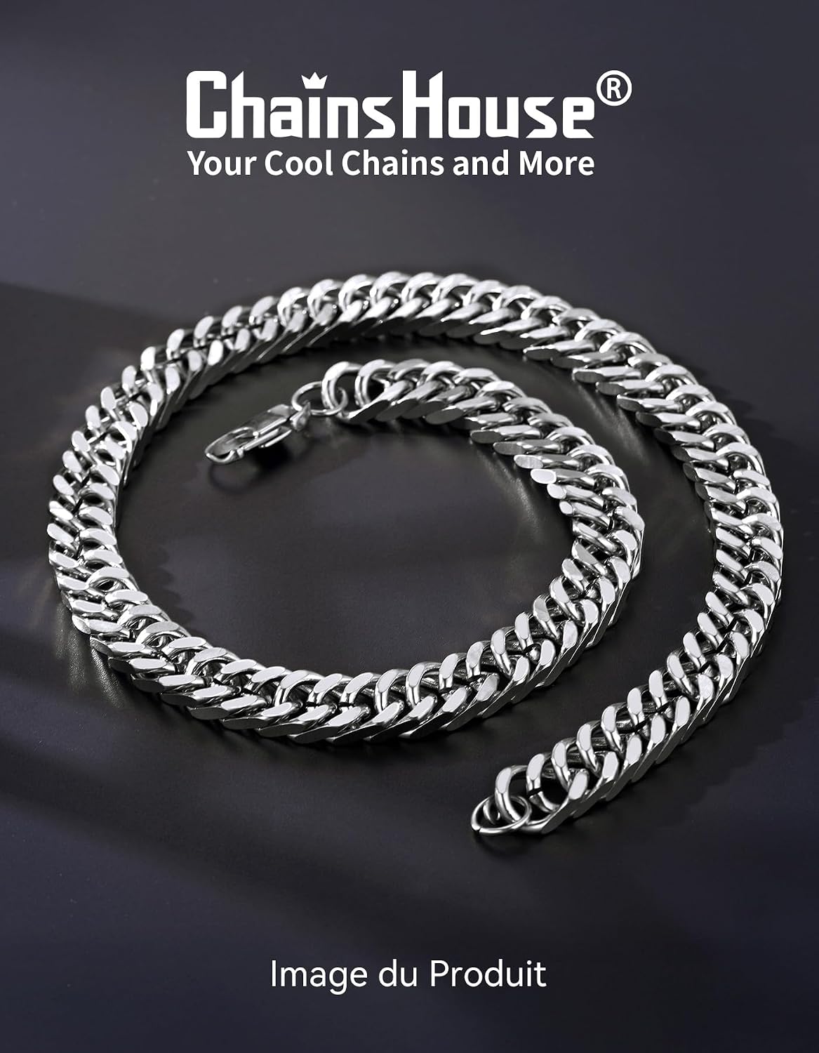 Thumbnail 5 de ChainsHouse Chaine Collier Homme 10mm