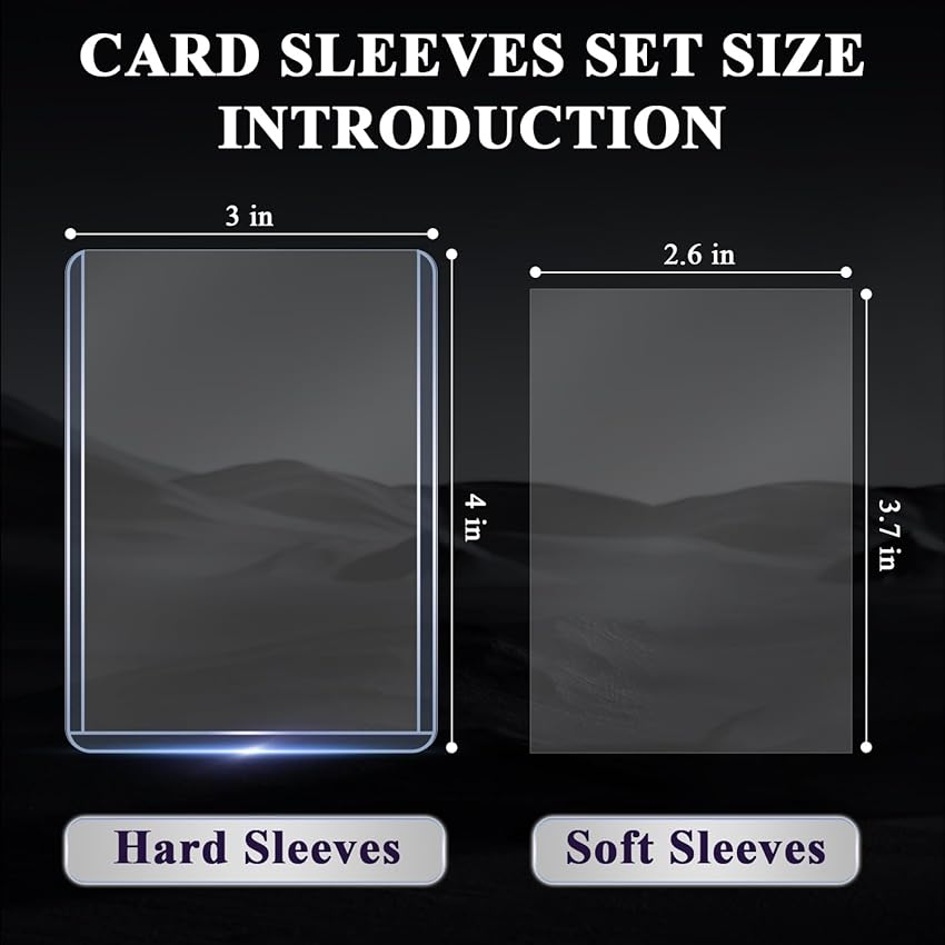 Thumbnail 1 de Top Loaders for Cards 3"x4" — 200 pcs 📷