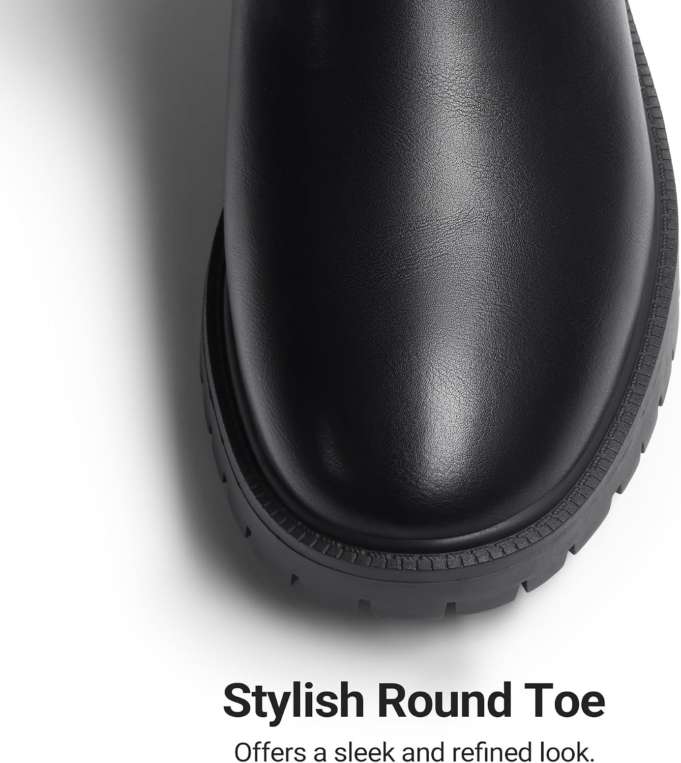 Thumbnail 5 de DREAM PAIRS Women's Chelsea Ankle Boots, Low-Heel Slip-On with Elastic Sides