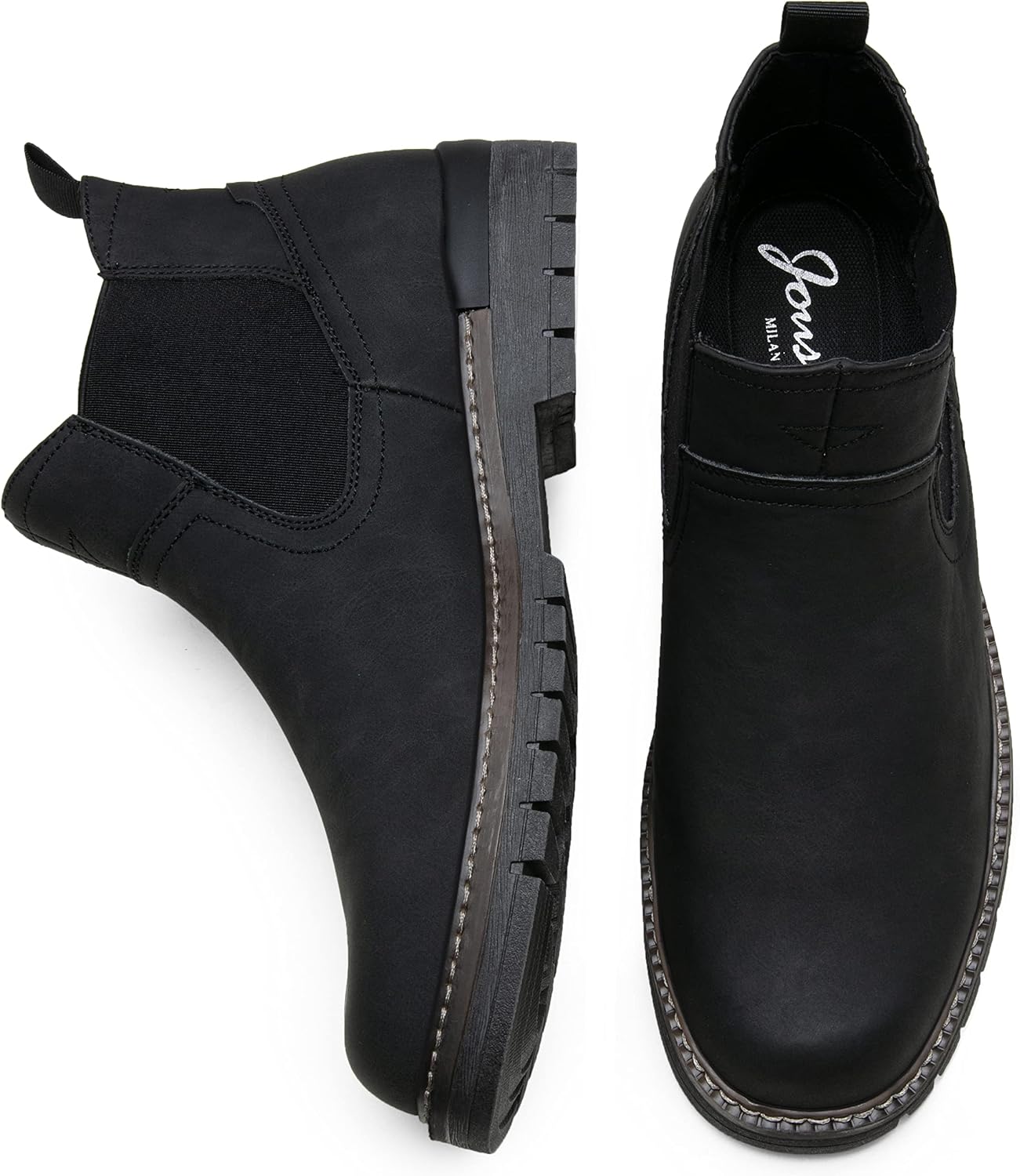 Thumbnail 6 de Jousen Chelsea Boots Casual Slip On Ankle Waterproof Boots
