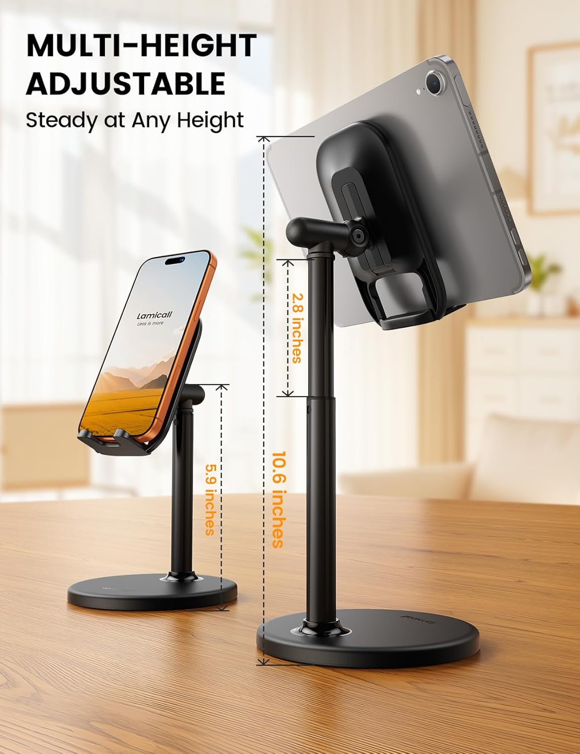 Detalle de Lamicall Cell Phone Stand 150-269mm