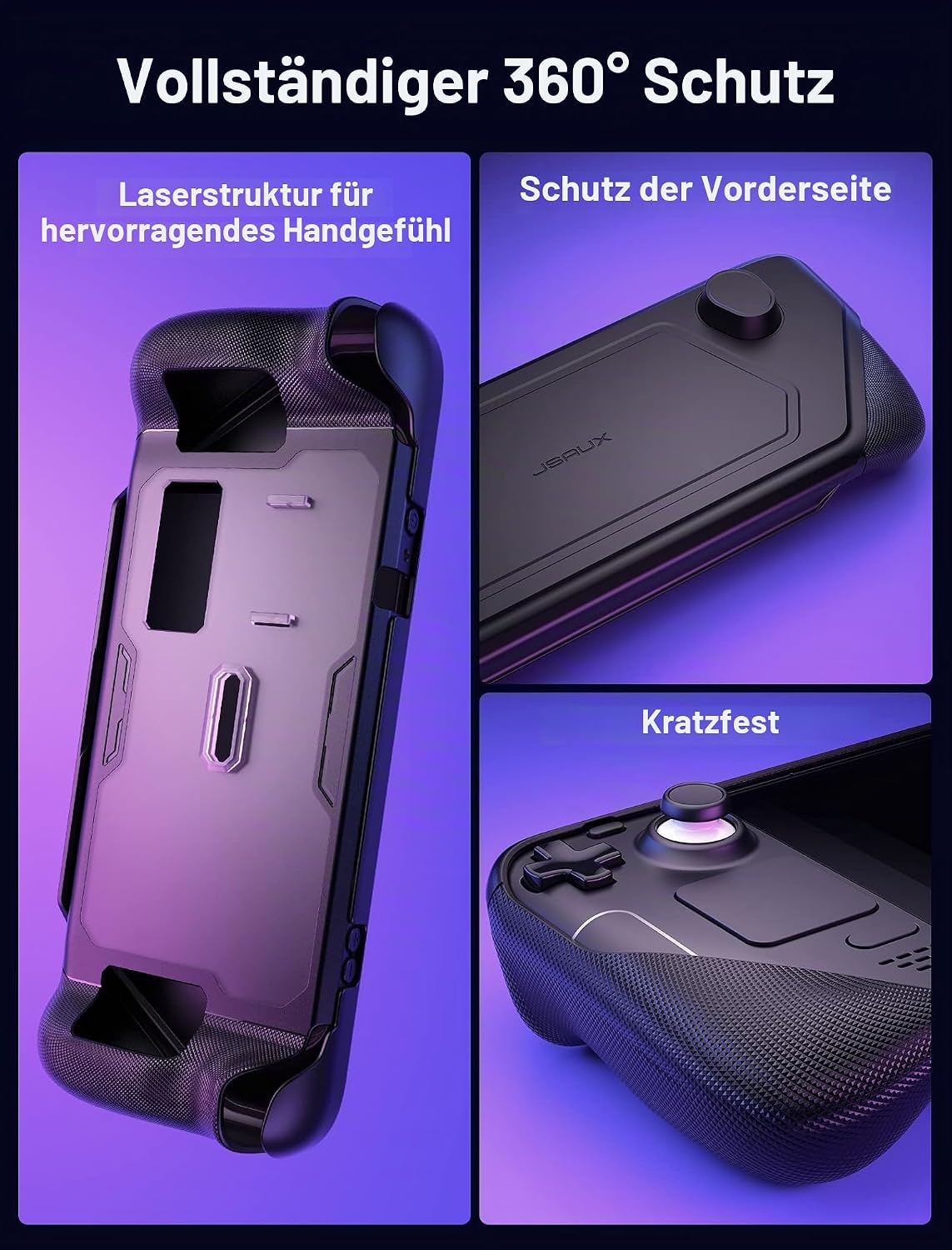 Thumbnail 2 de JSAUX ModCase Steam Deck Hülle Basic Set