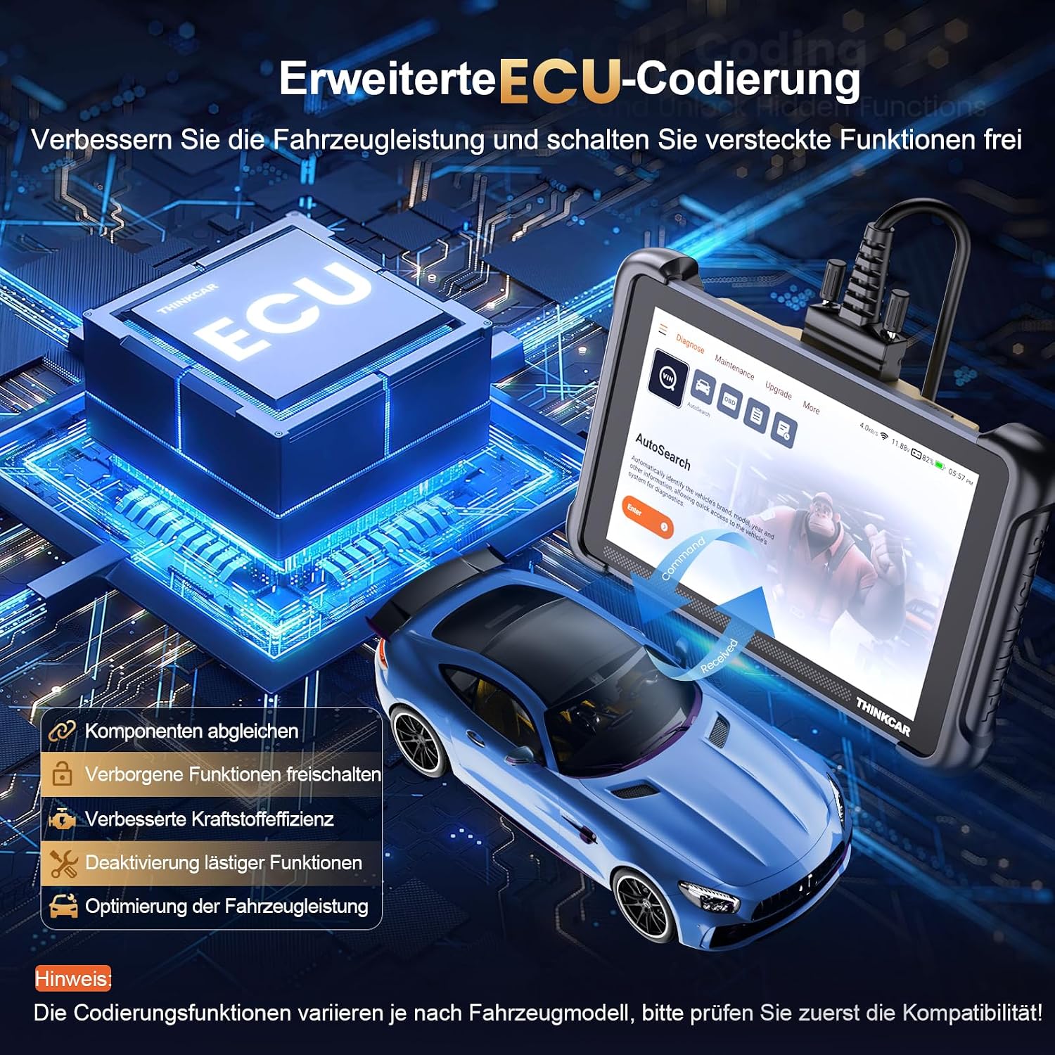 Thumbnail 4 de thinkcar ThinkScan 689 OBD2 Diagnosegerät
