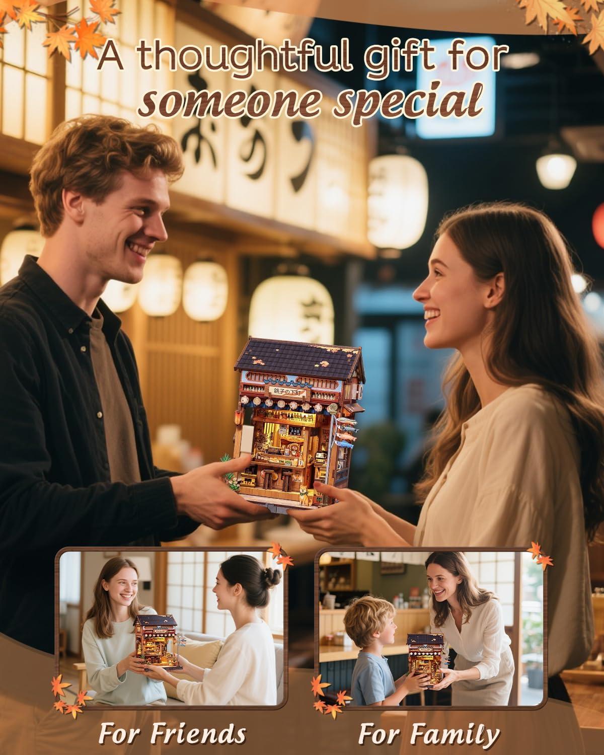 Thumbnail 6 de CUTEBEE Book Nook Kit 239 pieces 📚