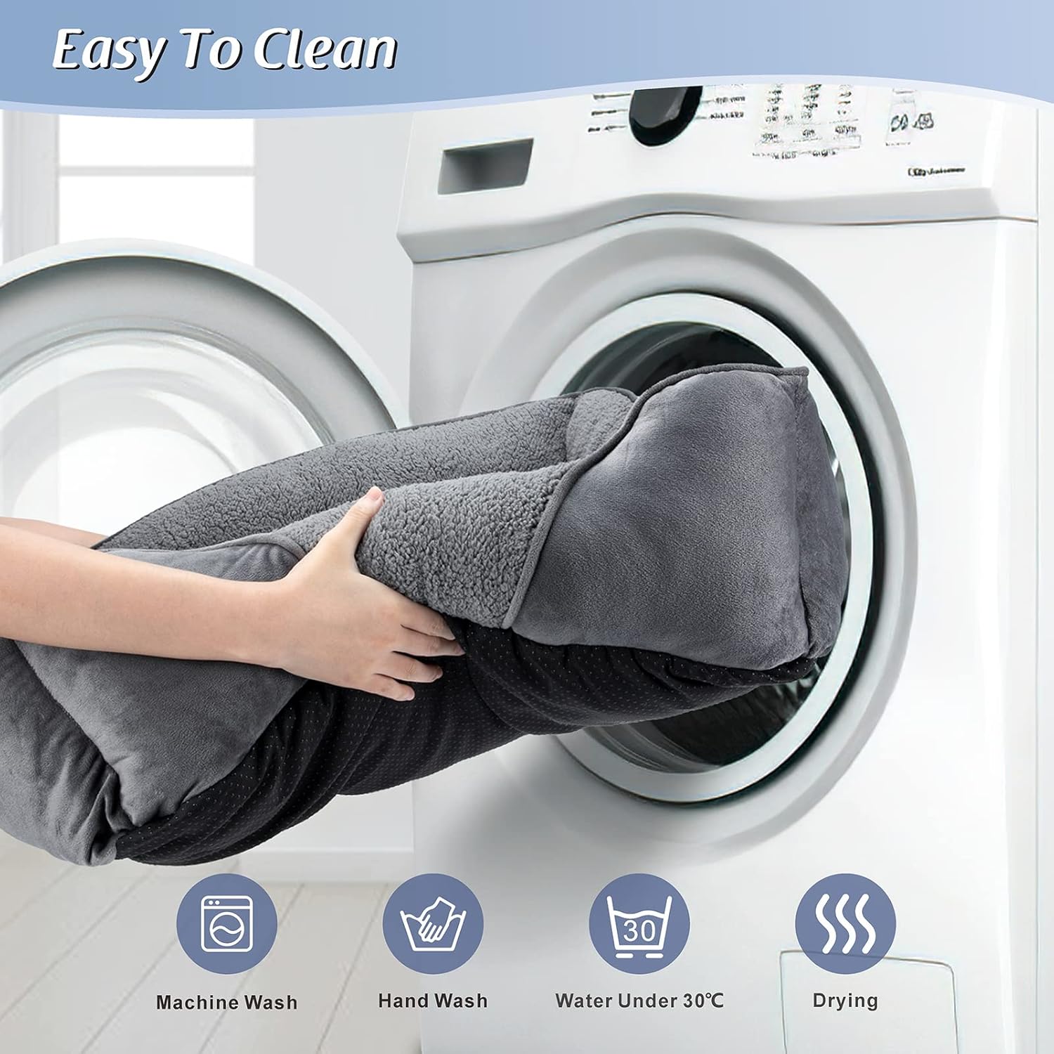 Thumbnail 6 de MIXJOY Small Dog Bed: Washable Rectangular Orthopedic Bed for Small Dogs and Cats