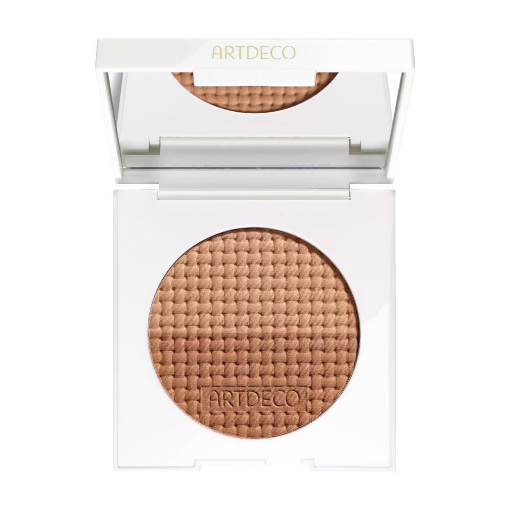Detalle de ARTDECO Bronzing Powder Golden Riviera – Zweifarbiger Bronzer zum Nachfüllen (9 g)