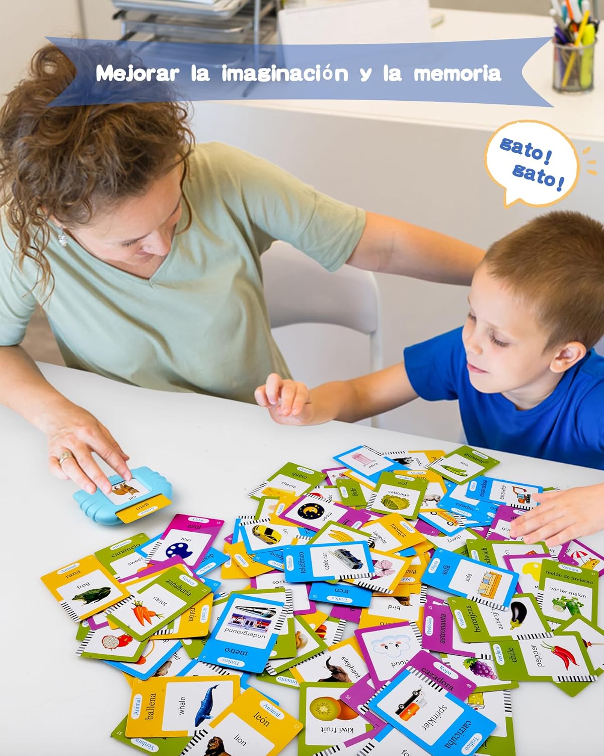Thumbnail 5 de Juguetes Montessori 2 años tarjetas parlantes