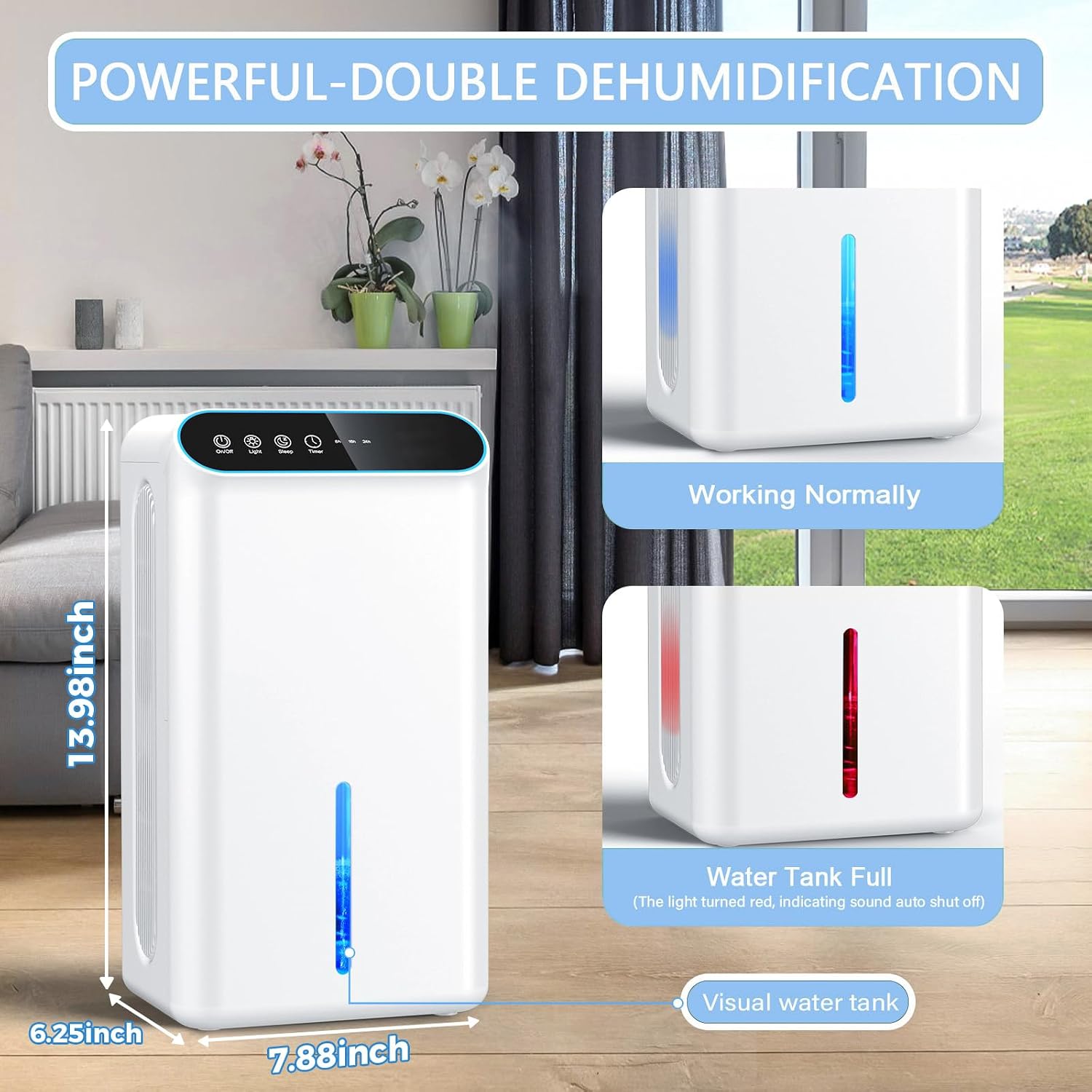 Detalle 2 de Dehumidifier with 98oz Tank