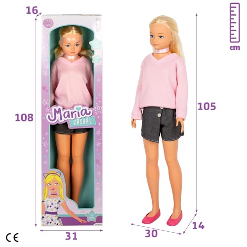 Thumbnail 7 de ColorBaby Maria Casual 105 cm muñeca para peinar
