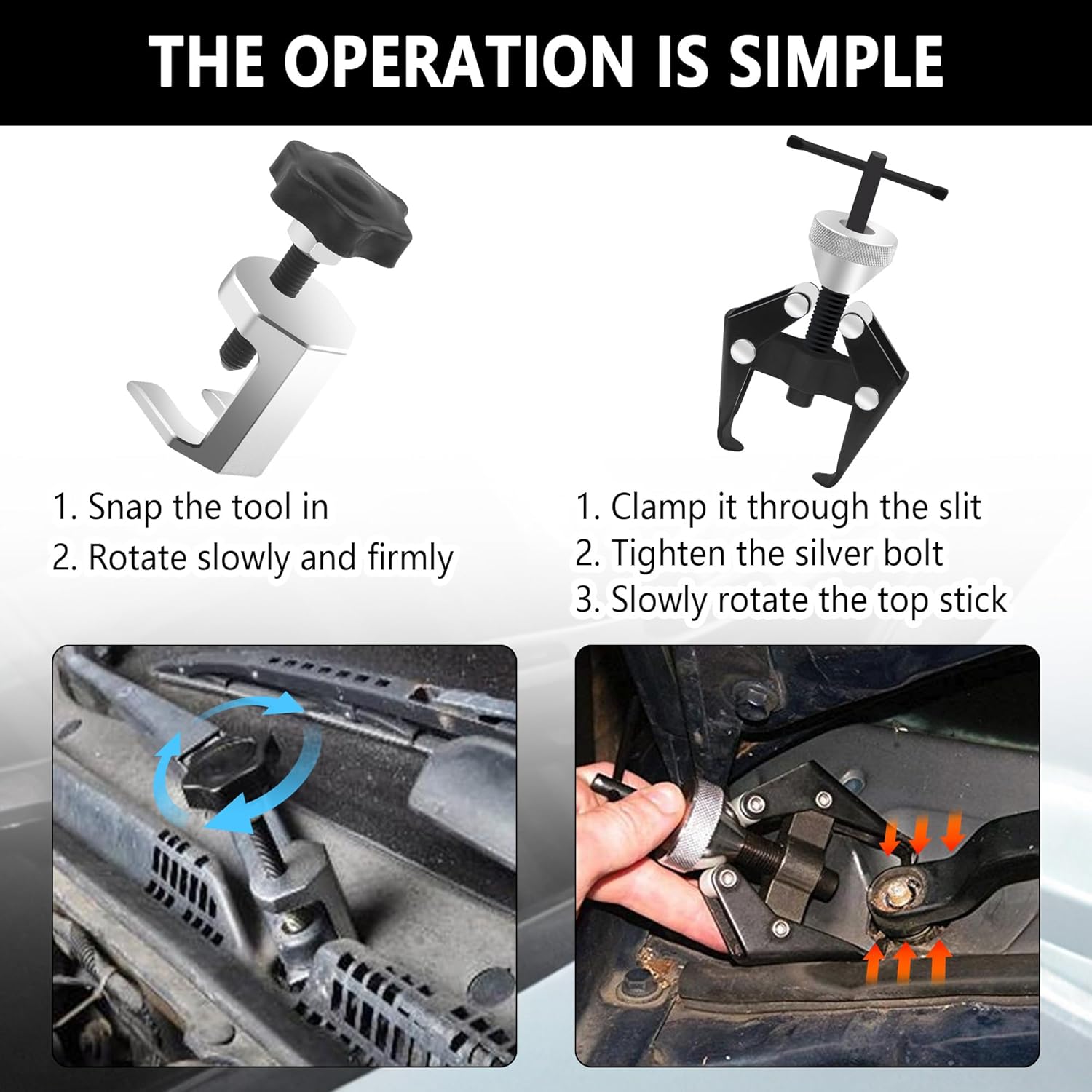 Detalle 2 de Windshield Wiper Arm Removal Tool Kit 30mm