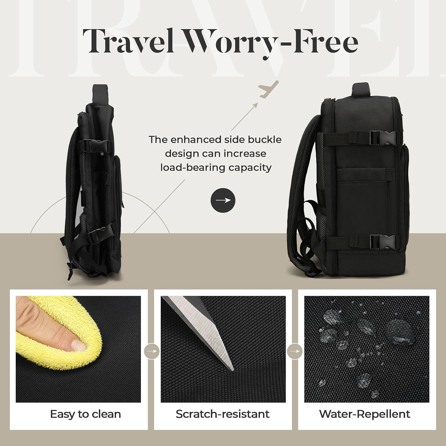 Thumbnail 5 de ZHXX Ryanair cabin bag 40x30x20 underseat