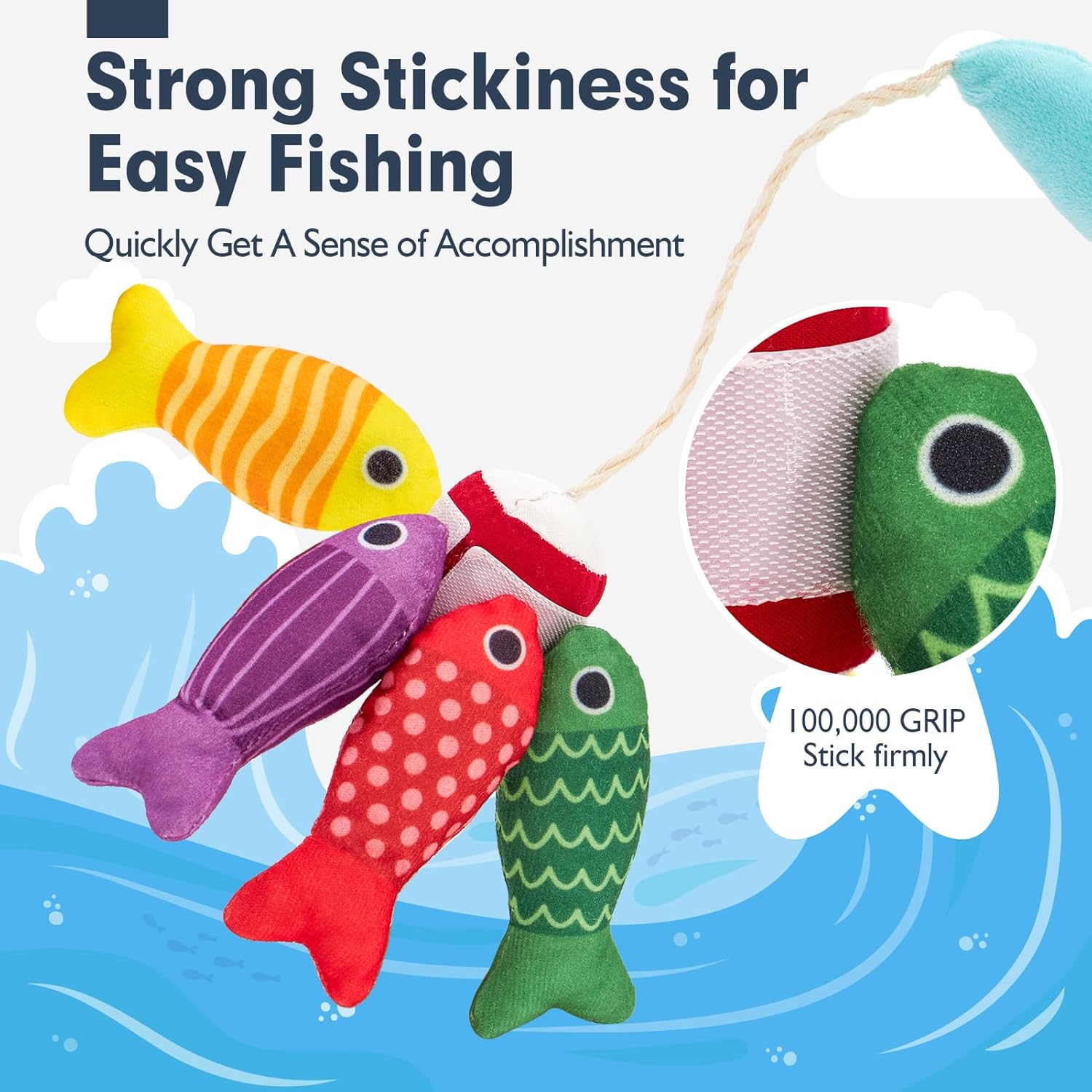 Thumbnail 2 de hahaland Montessori Fishing Set 10-in-1 🎣