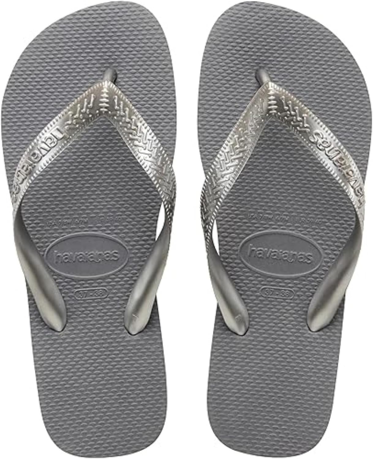 Thumbnail 2 de Havaianas Top Tiras Damen, Zehentrenner – dezenter Glanz für Alltag und Strand