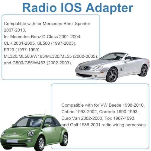 Thumbnail 1 de Xiatiaosann Cable conector ISO 16 pines para radio coche — Adaptador ISO a DIN de repuesto