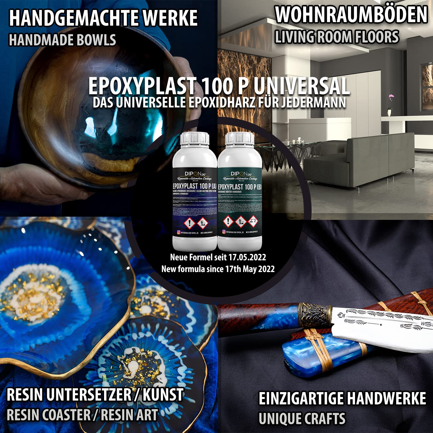 Detalle 2 de 15 KG Epoxidharz 2K Glasklar Epoxi Harz