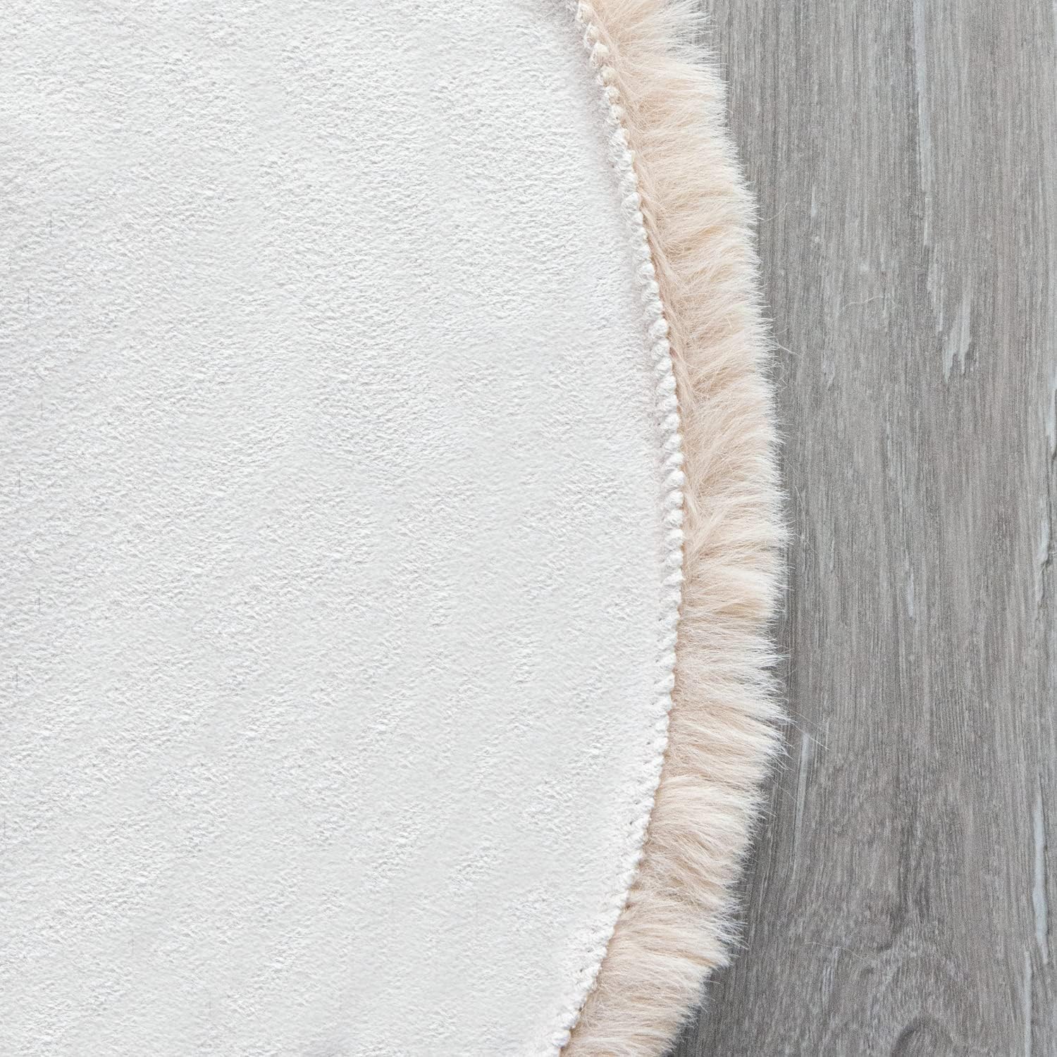 Thumbnail 3 de ORINOVA Rund-Teppich Beige 150 cm Fellteppich