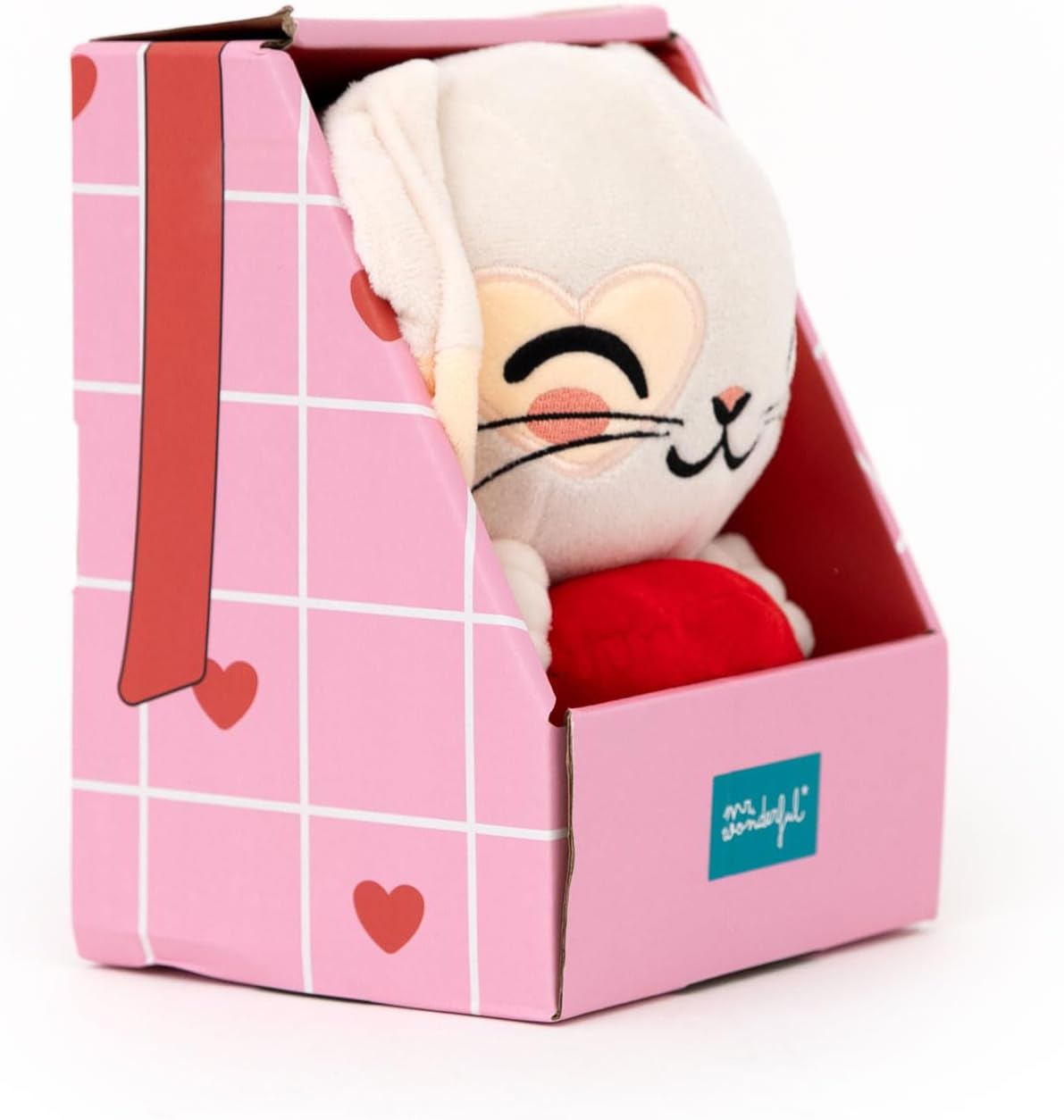 Thumbnail 6 de Mr. Wonderful – Peluche Lapin avec Cœur : douceur et gaieté pour un cadeau romantique