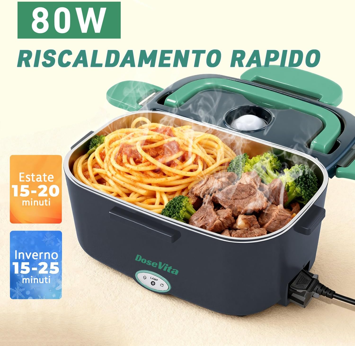 Detalle 2 de Dosevita Scaldavivande Elettrico 1,5L 80W