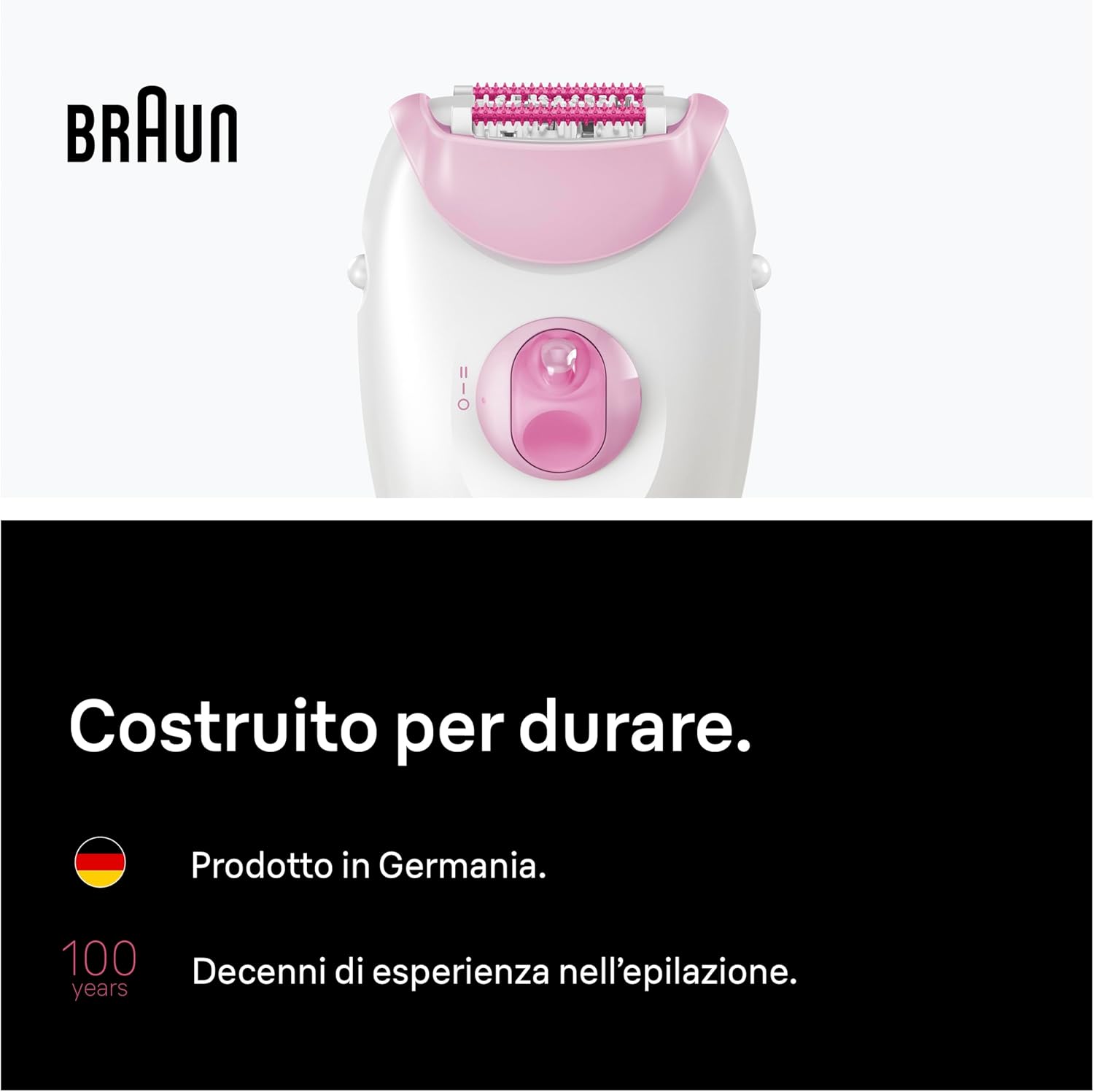 Thumbnail 6 de Braun Silk Epil 3 Epilatore Elettrico Rosa