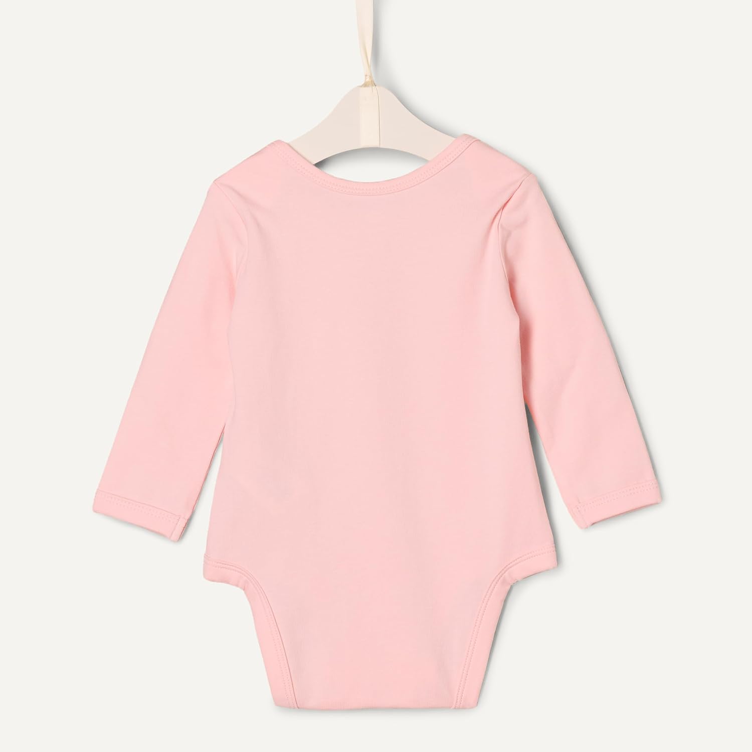 Detalle de Amazon Essentials x Sofia Grainge Langärmliger Baby-Body mit Rundhalsausschnitt, 3er Pack