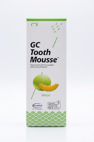 Detalle 2 de GC Tooth Mousse Melone: dentifricio rimineralizzante al gusto Melone, 40 g