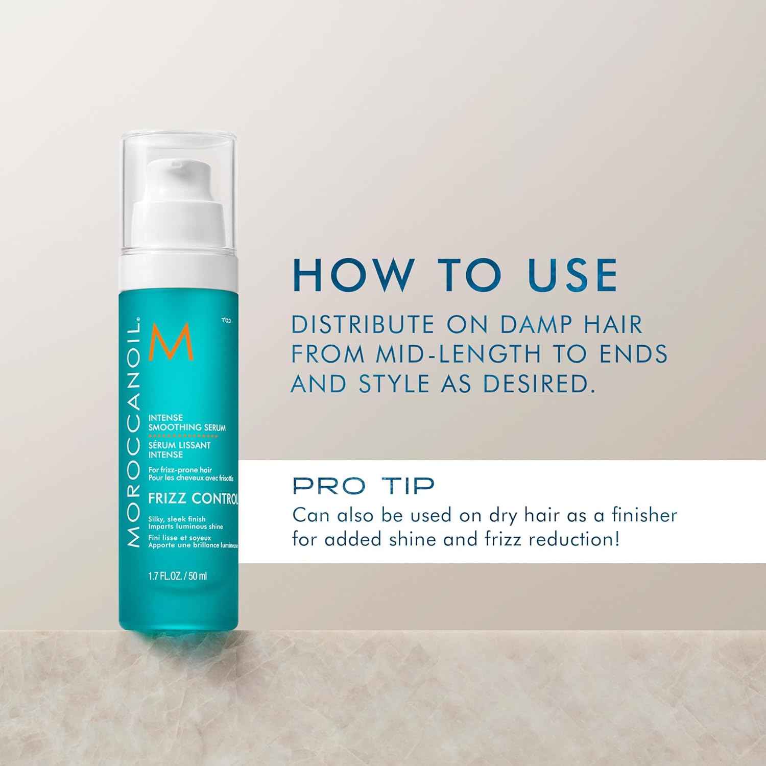 Detalle 2 de Moroccanoil Sérum Lissant Intense Antifrisottis – 50 ml