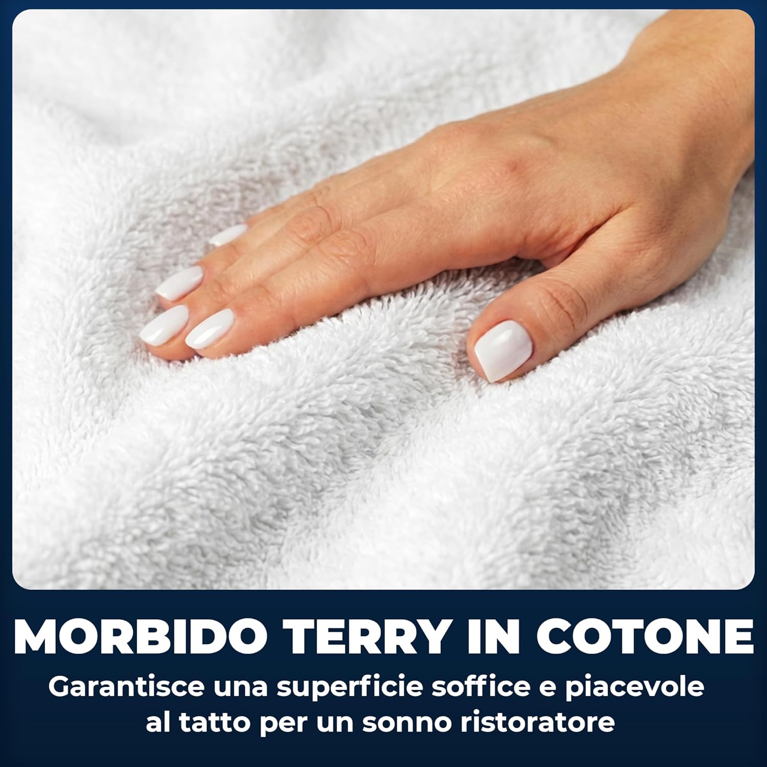 Thumbnail 3 de Flowen Coprimaterasso impermeabile Una Piazza e Mezza 120x200 cm in cotone e microfibra