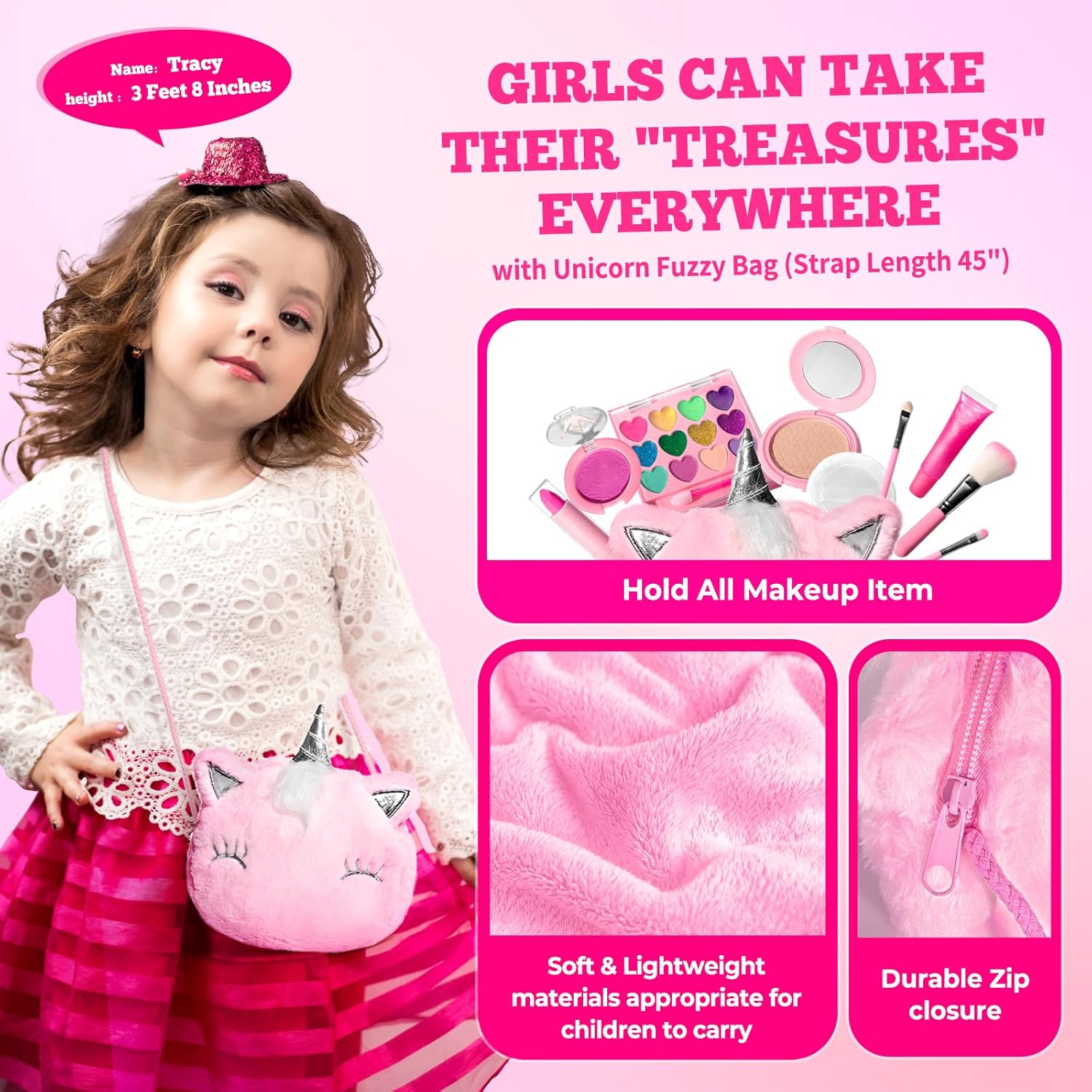 Thumbnail 5 de ULOVEME Kids Real Makeup Kit 3+